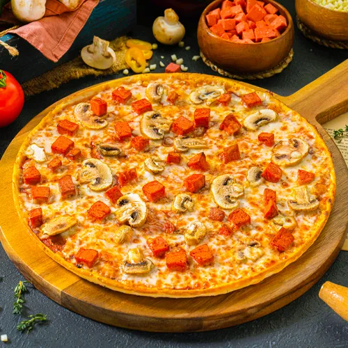 Sucuk Mantar Pizza