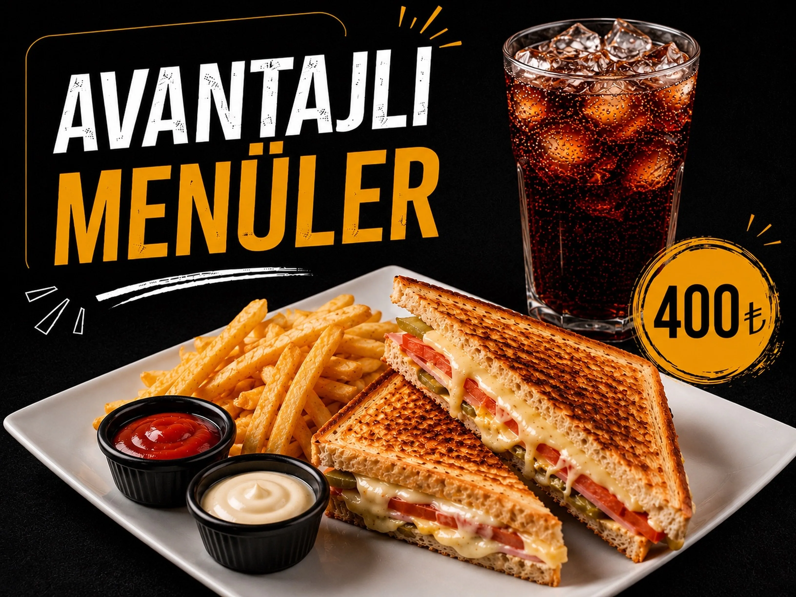 Karışık Tost Menü